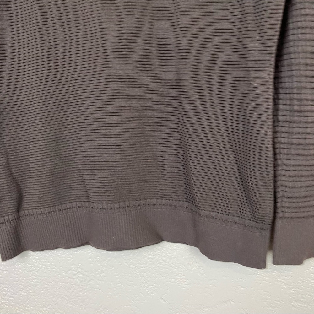 5 for $30 Etcétera women long sleeve turtleneck brown stretch blouse size M - Picture 13 of 14